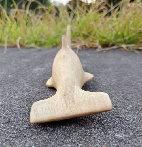 Carved Hammerhead shark