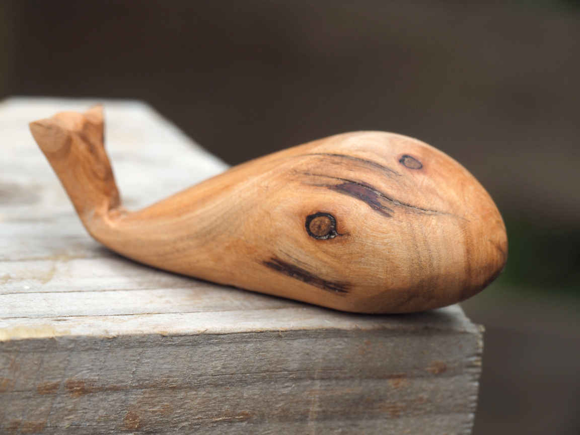 Whale from ancient timber (1)