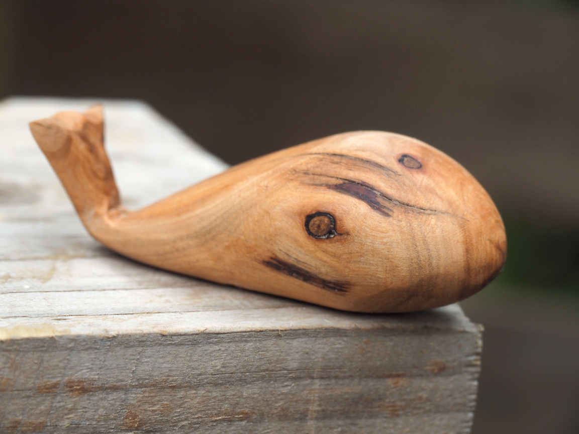 wooden whale