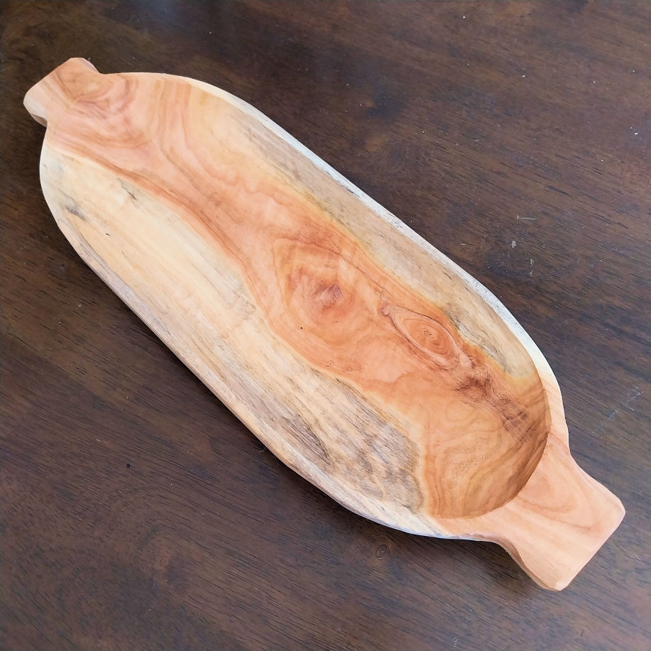 Hoop Pine dough bowl