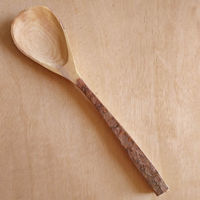 Attractive Raw Timber Maple cooking spoon