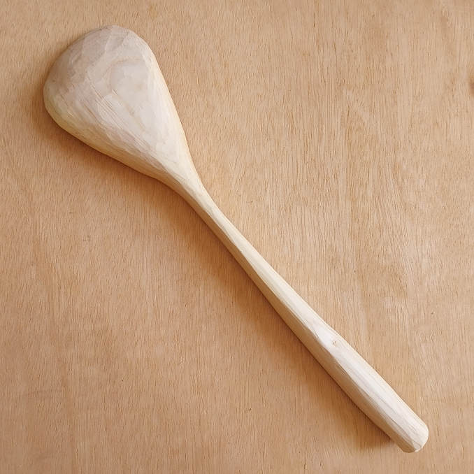 Attractive Raw Timber Maple cooking spoon